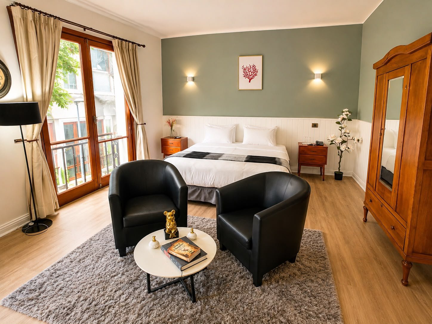 Habitación King con Balcón
